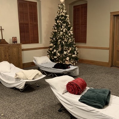 We were honored to partner with Center of Hope this winter, hosting their overnight warming shelter.