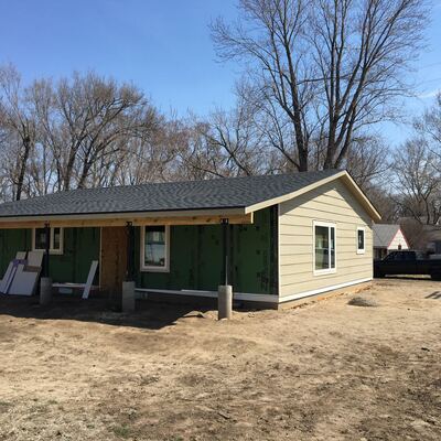 Siding at Build 31 in Ogden