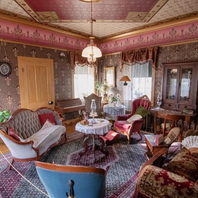 Wolf House Museum Parlor