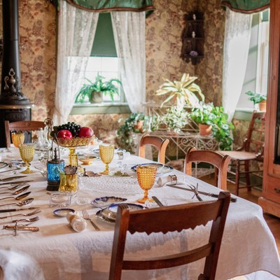 Wolf House Museum Dining Room
