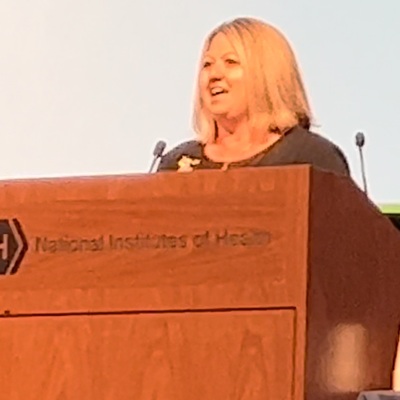 Speaking at the NIH International Symposium for researchers for Tough2gether