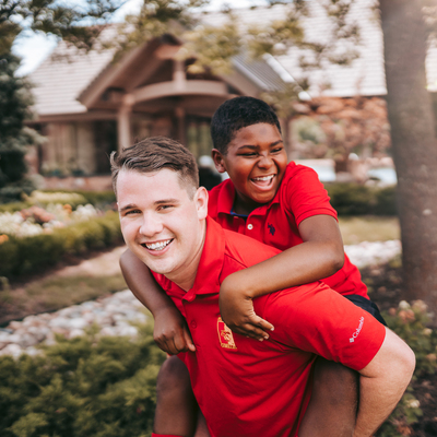 Big Quinton and Little Alex