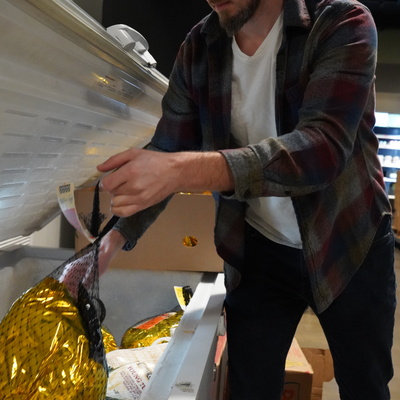 Volunteer Stocking Freezer