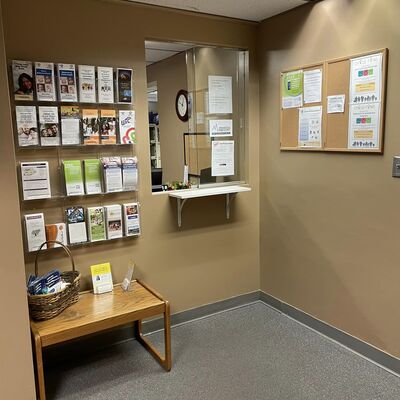 Waiting room Info Wall