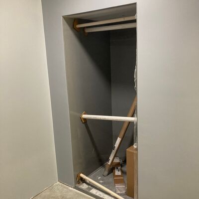 Safe Shelter Basement Bathroom ADA Shower Addition 2