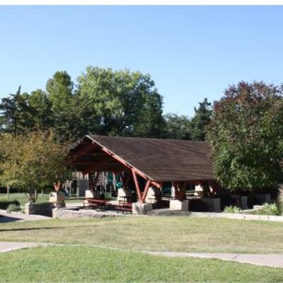Historic Limestone Pavilion was built in 1954.