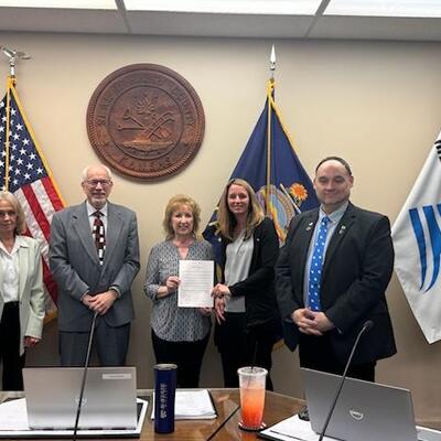 Riley County Commissioners recently recognized the 50th Anniversary of RSVP program in Riley County.