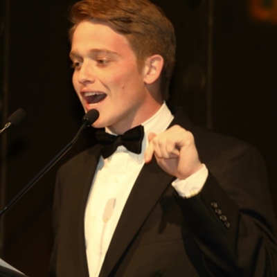 Jace advocating in New York City fall 2020.
