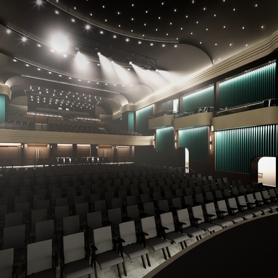 Main Hall - 550 Seated / 800 Standing Capacity