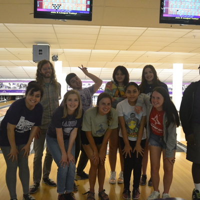 Teen Mentoring bowling!