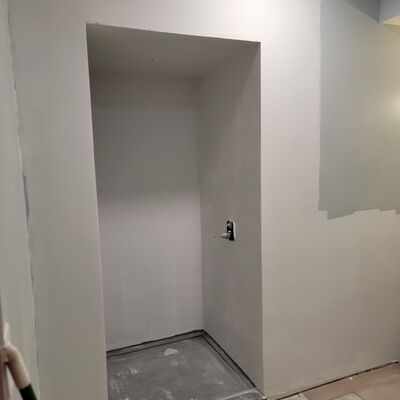 Safe Shelter Basement Bathroom ADA Shower Addition 3