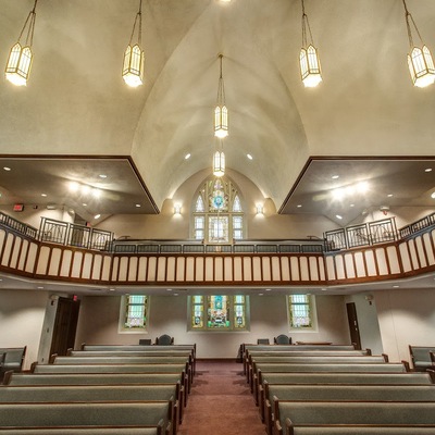 Our historic sanctuary is a spiritual home to many and also used for community events.