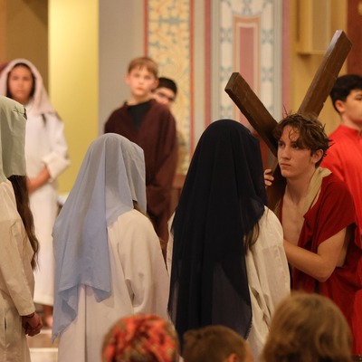 Live Stations of the Cross – St. Isidore’s 2024