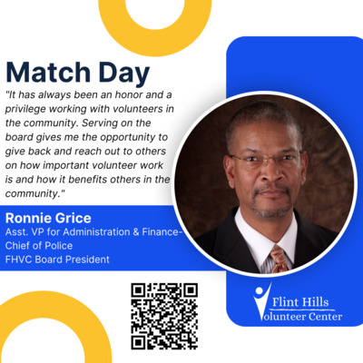 A long time supporter of our program, Ronnie has been an advocate for FHVC and volunteers throughout the community.