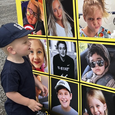 Tough2gether spreads awareness by sharing the stories of children so we all look DIPG in the face.