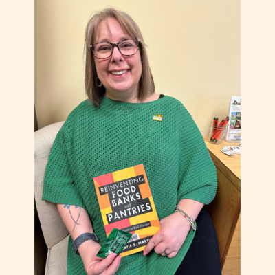 Our favorite book - Reinventing Food Banks and Pantries by Katie S. Martin